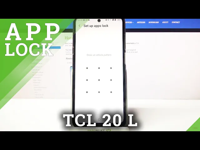 Video thumbnail for How to Use App Lock in TCL 20 L - Set Up Lock on Applications