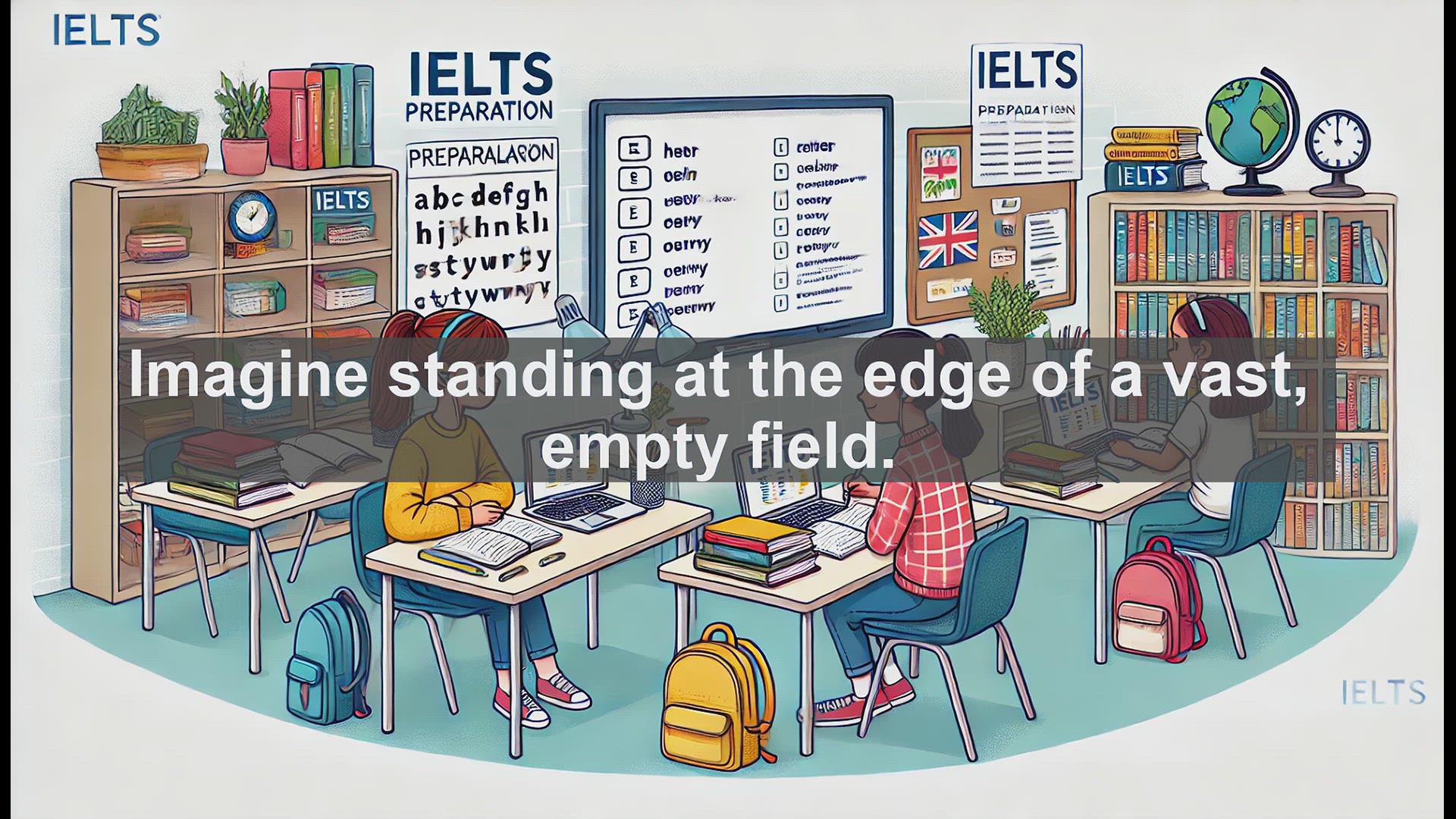 'Video thumbnail for 2500 Must Know IELTS 6.5 Vocabulary - Understanding 'Envision': A Key IELTS Vocabulary Word'