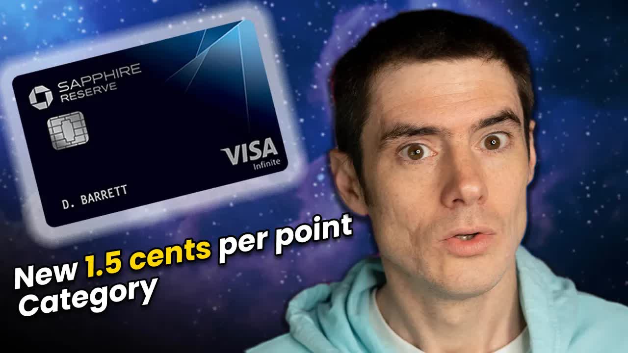 Video thumbnail for ben hedges: chase sapphire reserve: new 'pay yourself back' categories!