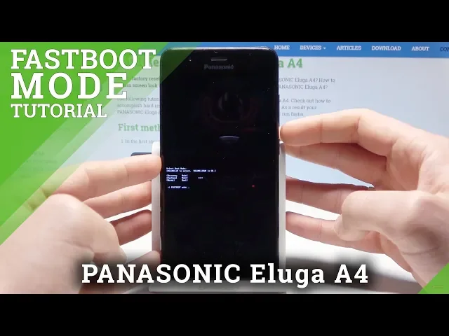 Video thumbnail for FASTBOOT MODE PANASONIC Eluga A4 - How to Enter & Quit PANASONIC Fastboot