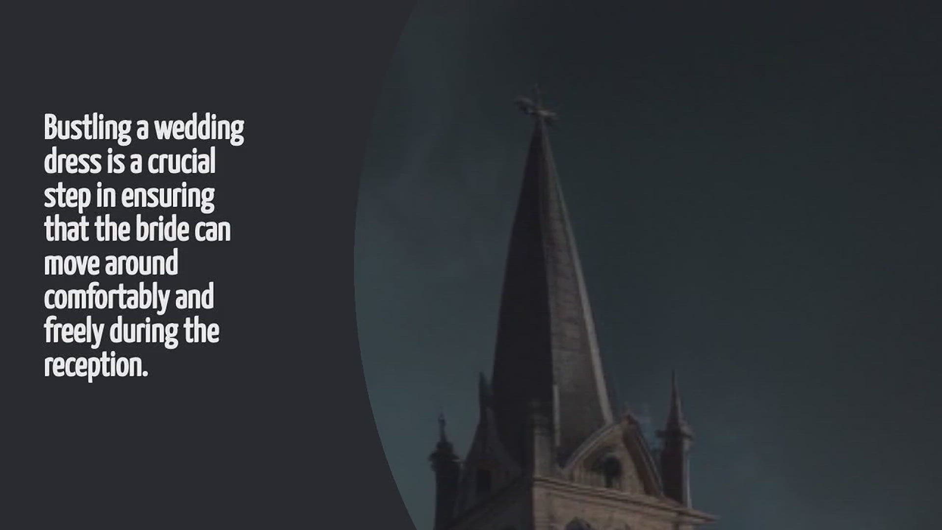 Video thumbnail for How To Bustle A Wedding Dress