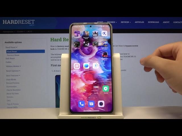 Video thumbnail for How to Change Home Screen Scroll Animation in XIAOMI MI 11i - Set Up Different Scroll Animation
