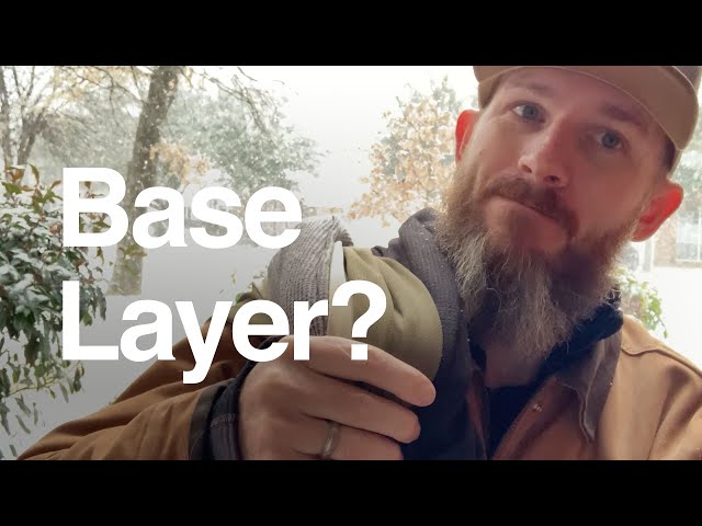 Video thumbnail for BASE LAYER for Cold Weather: What weight, material and fit? For hunting, hiking, camping in winter