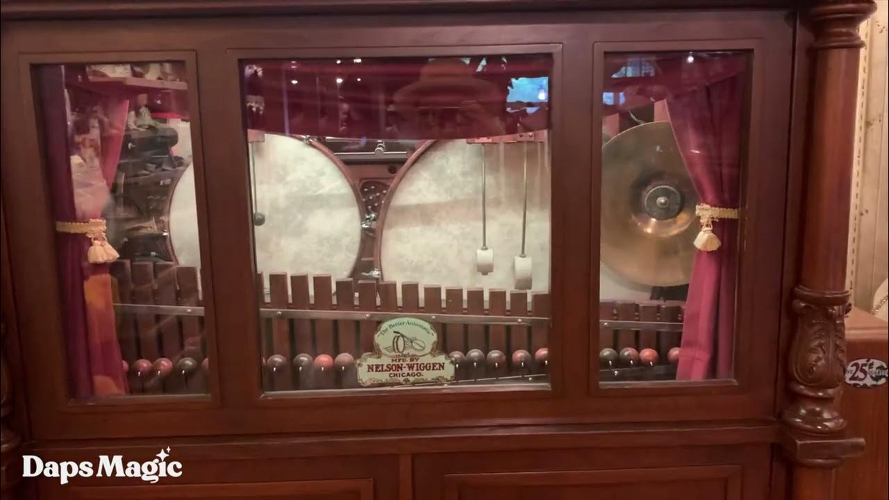 'Video thumbnail for Skeleton Dance | Nelson Wiggen Orchestrion | Frontierland | Disneyland 4K'