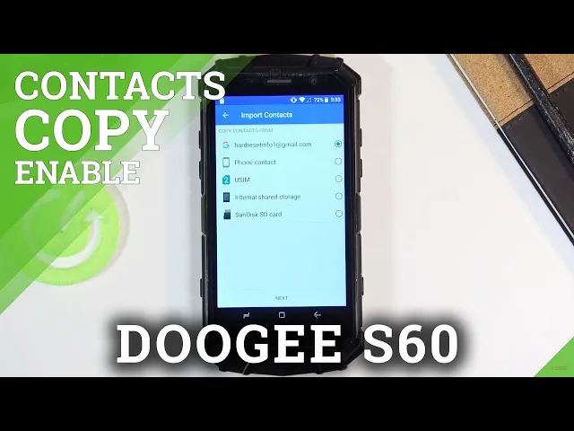 Video thumbnail for How to Copy Contacts on DOOGEE S60 – Transfer Contacts