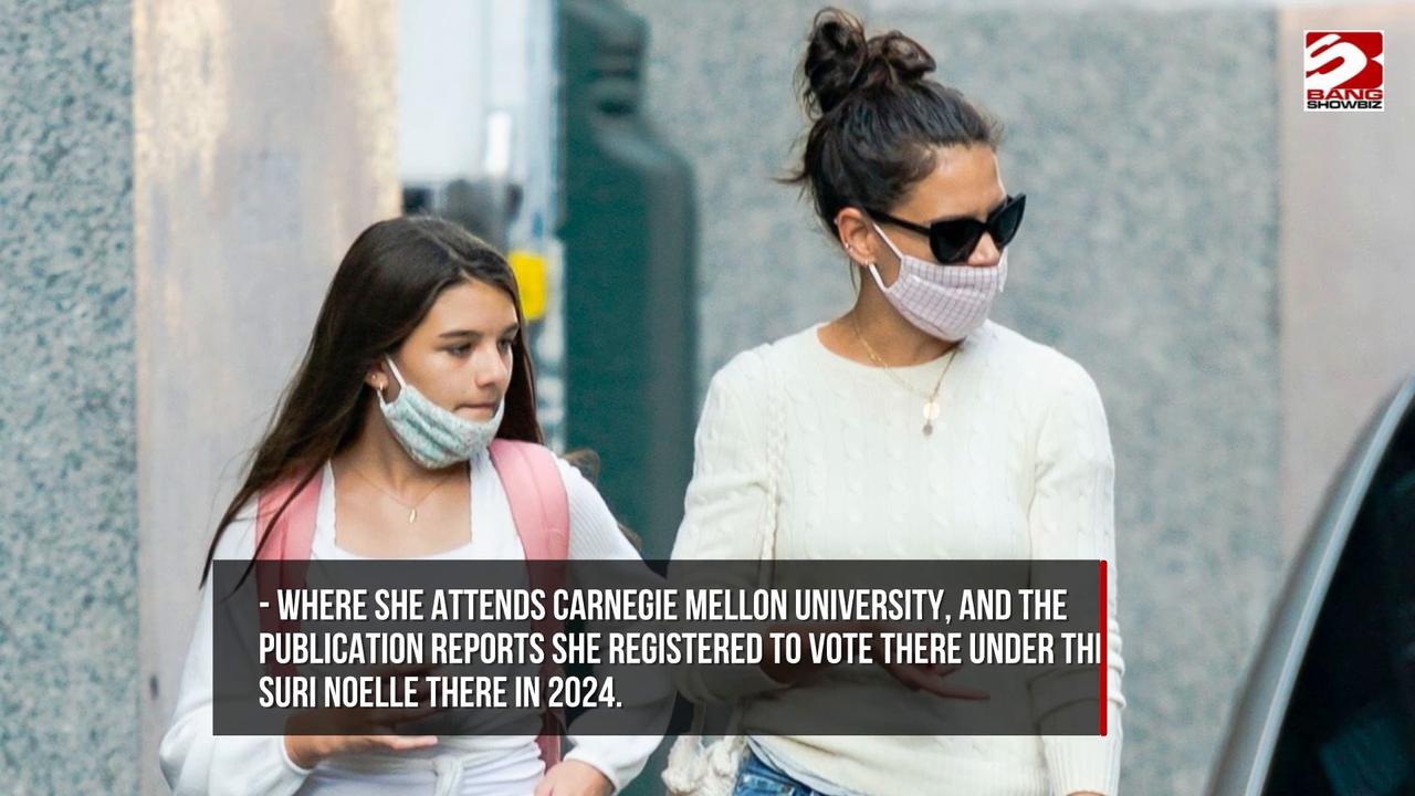 Video thumbnail for Tom Cruise and Katie Holmes’ daughter Suri legally changes her name