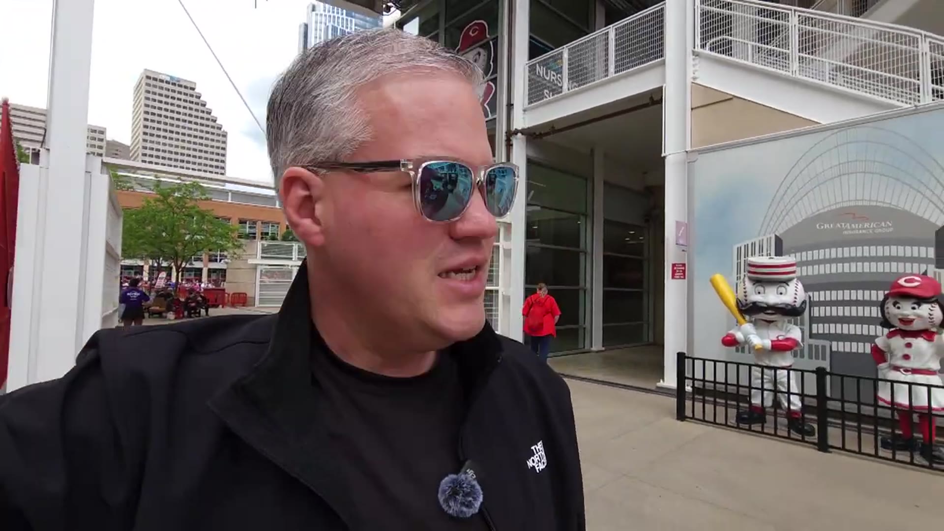 Video thumbnail for Eating Everything in the Champions Club at Cincinnati Reds Great American Ball Park(720P HD)