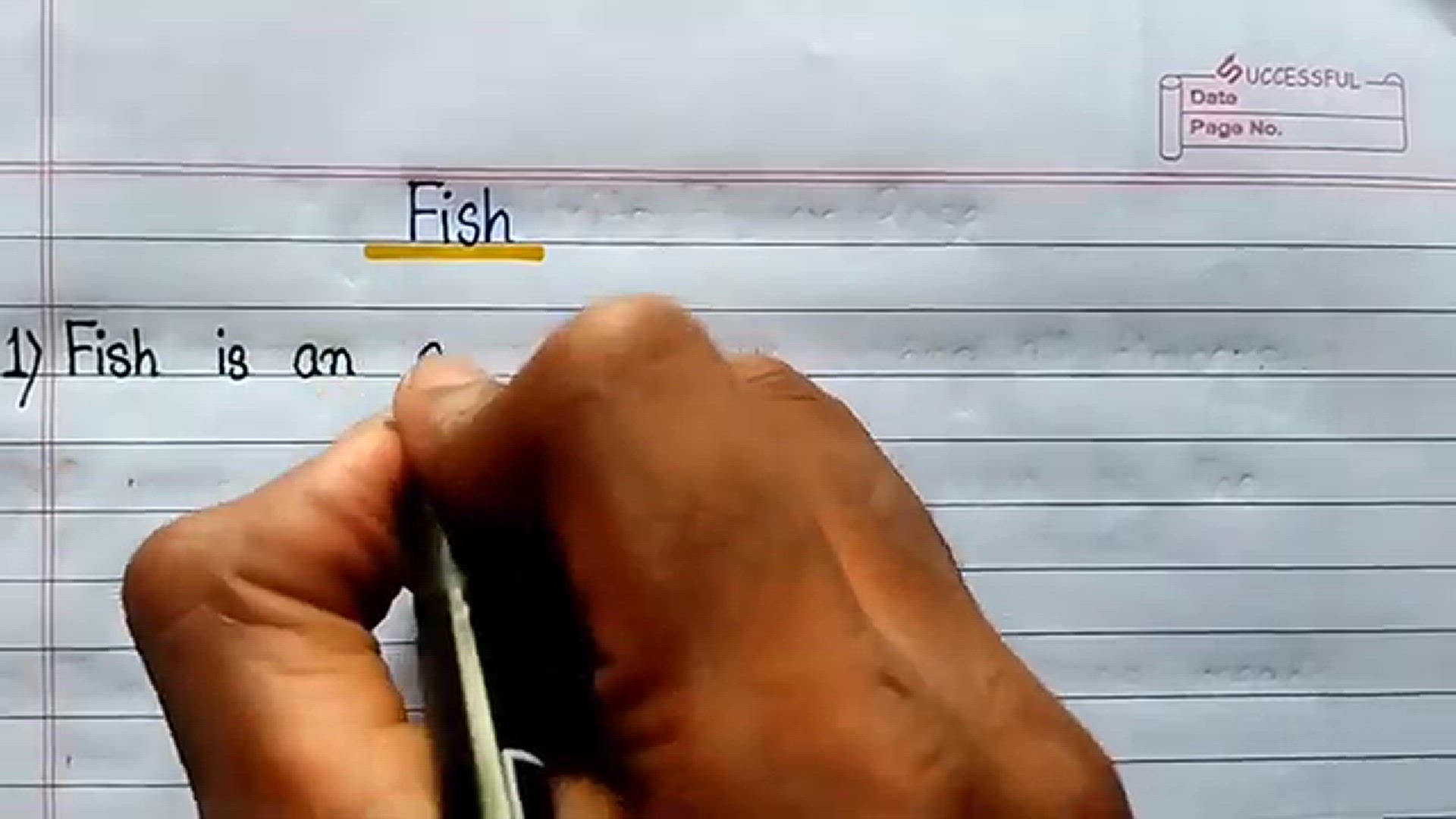 Video thumbnail for 10 Lines Essay on Fish in English ⬆︎