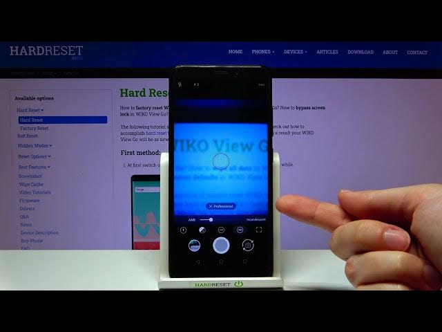 Video thumbnail for How to Use Camera Pro Mode on WIKO View Go