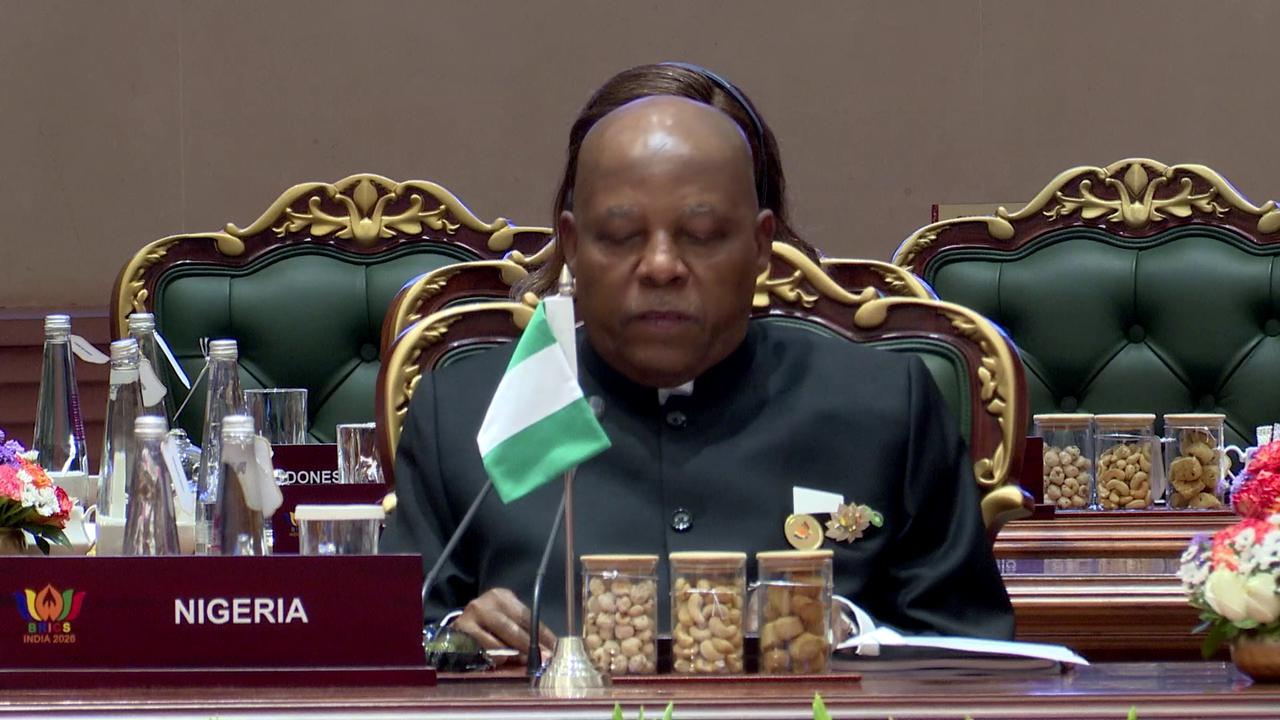 Video thumbnail for India: Tinubu demands overhaul of global governance structures at BRICS summit.