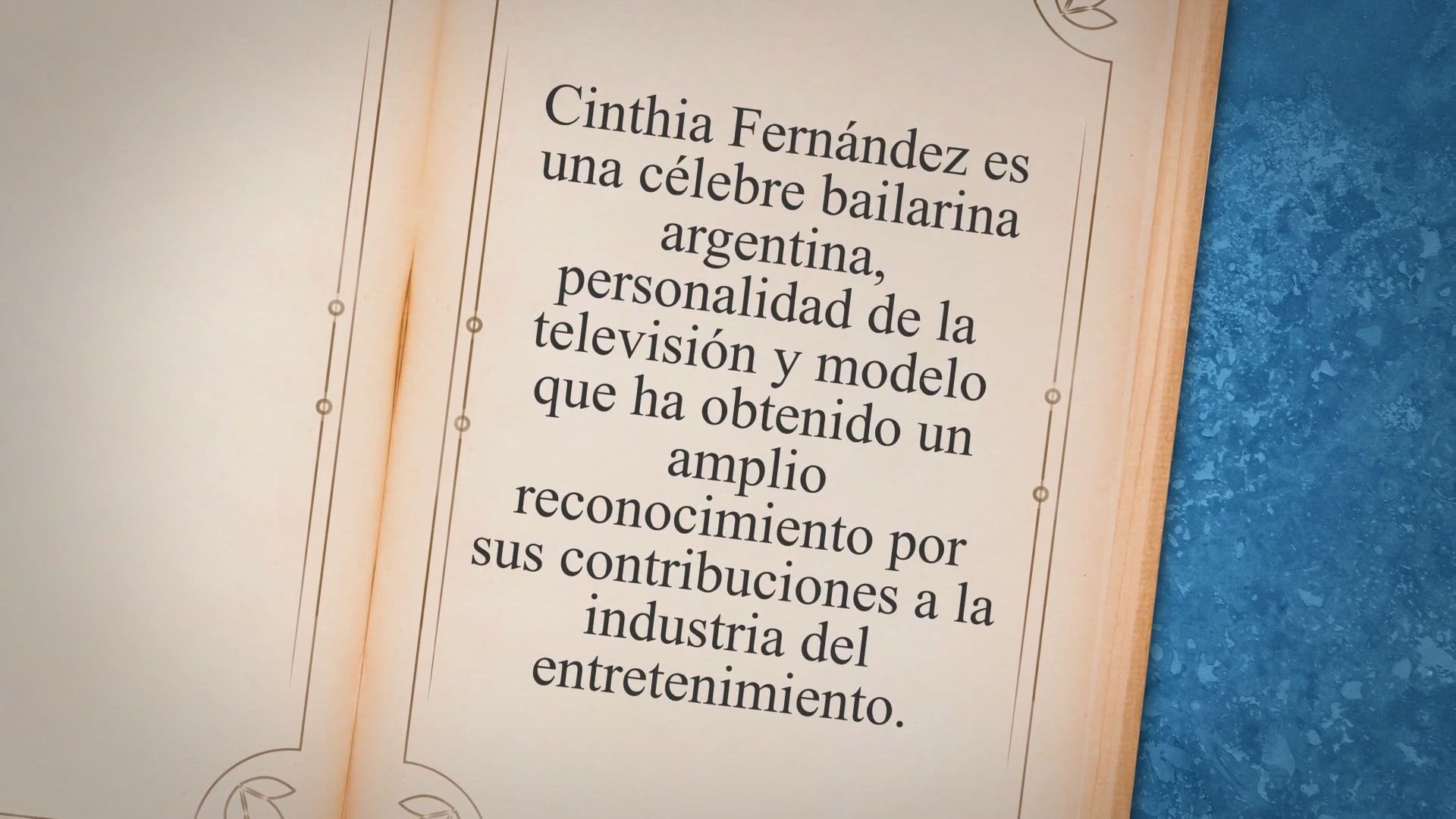 Video thumbnail for Cinthia Fernandez Biografia, Edad, Altura, Esposo y Valor Neto