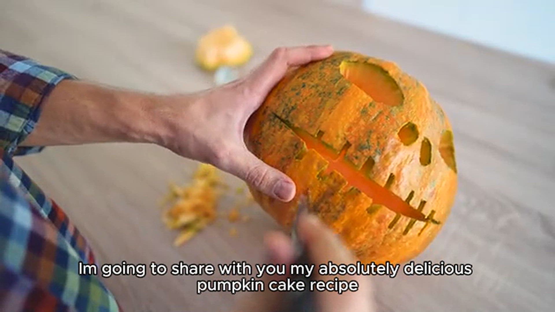 'Video thumbnail for Pumpkin cake recipe'