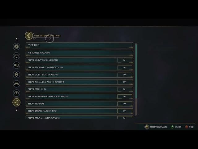 Video thumbnail for How To Manage User Interface In Hogwarts Legacy Xbox Series X