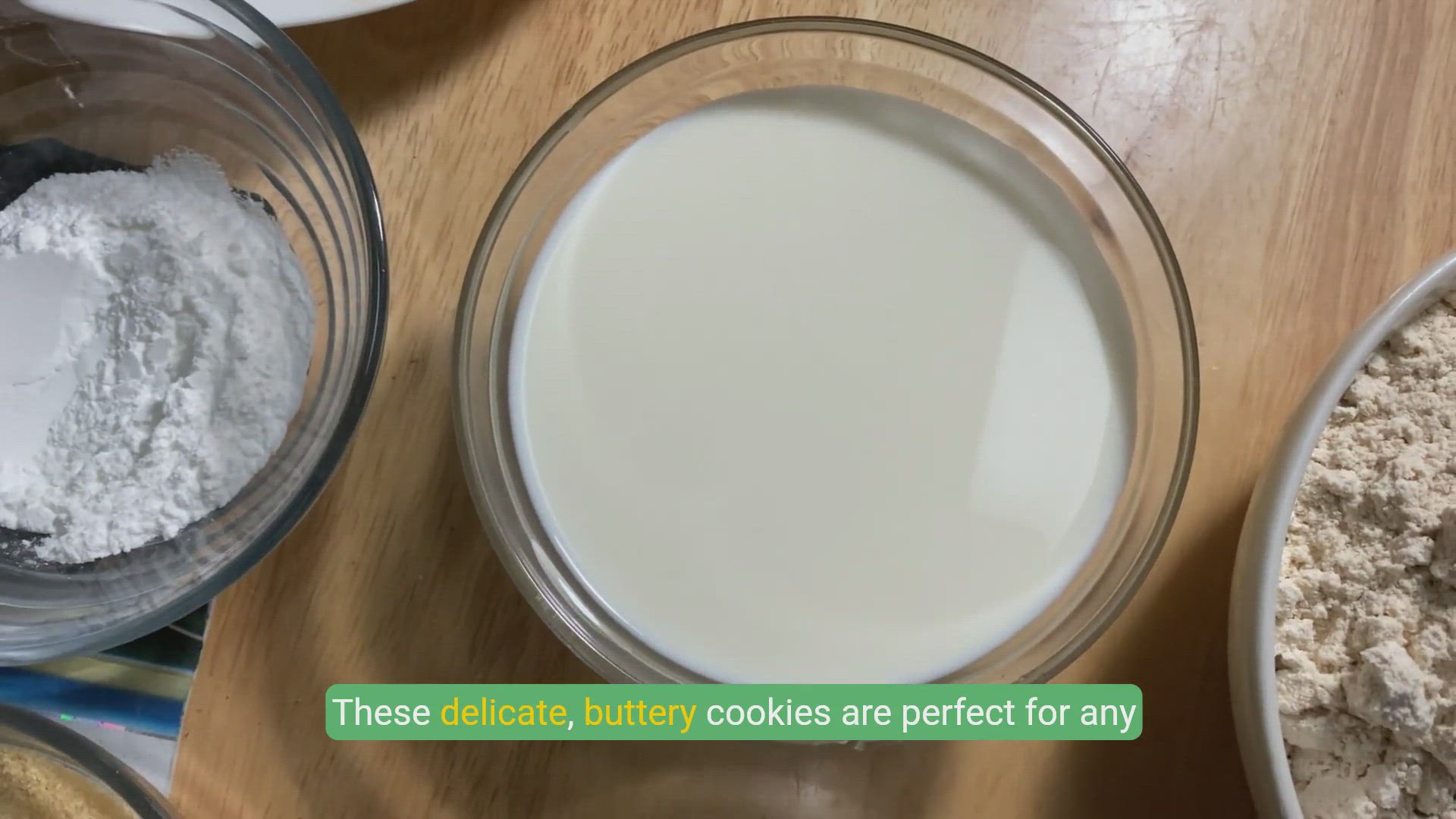 'Video thumbnail for Mexican Wedding Cookies with Powdered Sugar'