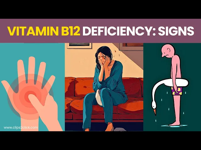 Video thumbnail for Symptoms of Vitamin B12 Deficiency: 9 Warning Signs Not to Ignore