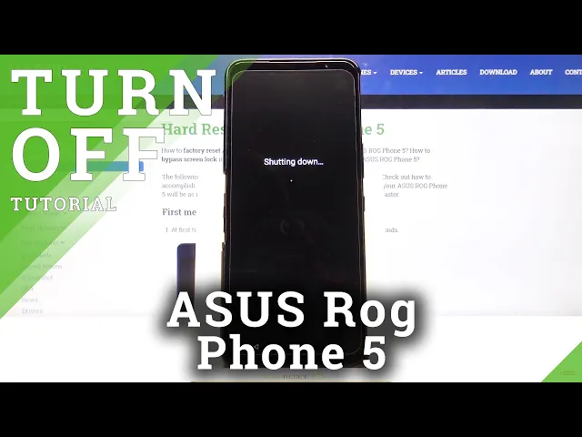 Video thumbnail for How to Shut Down ASUS ROG Phone 5 – Power Off Gadget