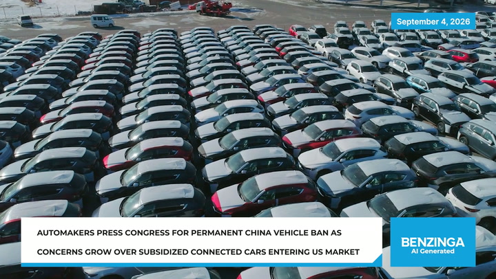 Video thumbnail for Automakers Seek China Ban