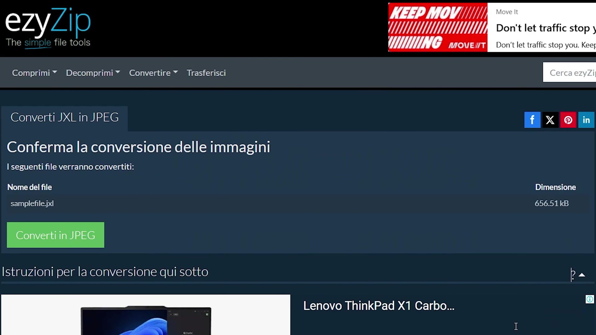 Video thumbnail for 🖼️ Come Convertire JXL in JPEG Online Gratis | Nessuna Installazione di Software Richiesta