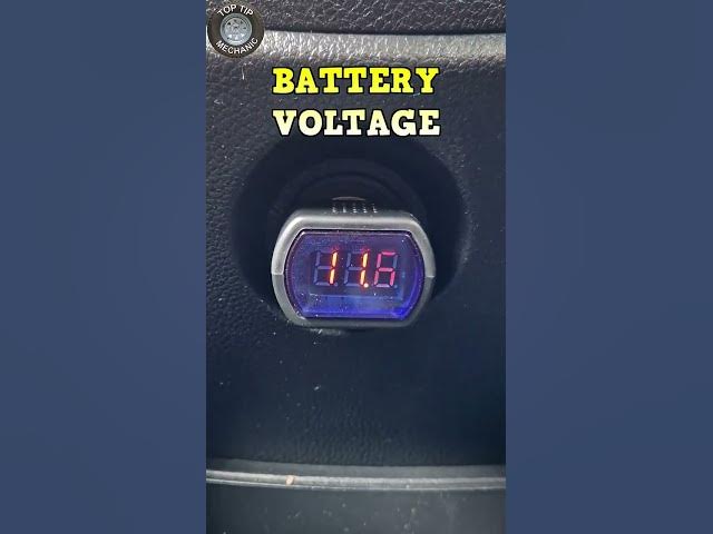 Video thumbnail for Car Battery Alternator Voltage Tester #carbattery #batterytester #voltagetester #12vbattery