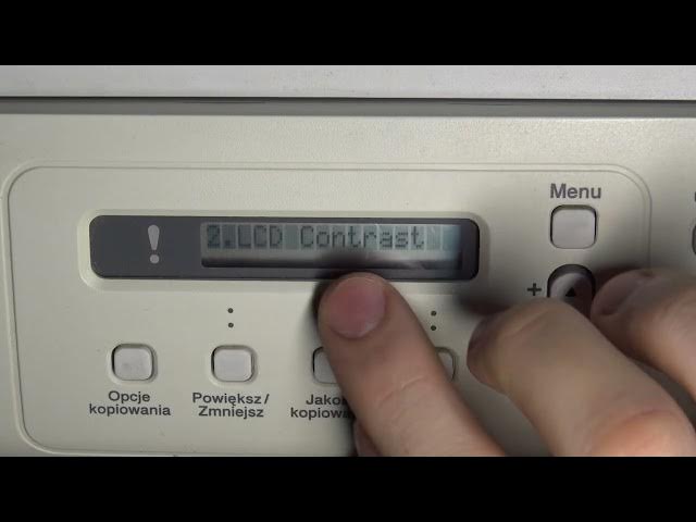 Video thumbnail for How to Change LCD Screen Contrast on Brother DCP-195C / Improve screen contrast on Brother DCP