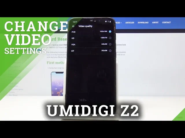 Video thumbnail for How to Change Video Resolution in UMIDIGI Z2 – Switch Video Quality