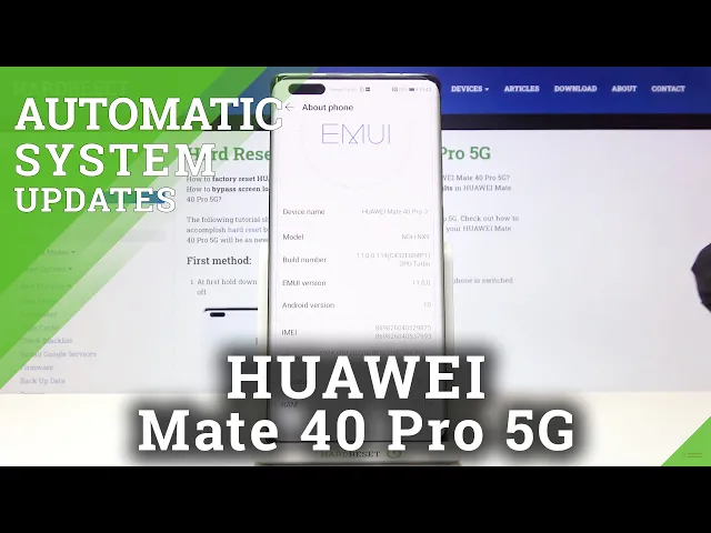 Video thumbnail for How to Activate Automatic System Update on HUAWEI Mate 40 Pro 5G – Auto System Update