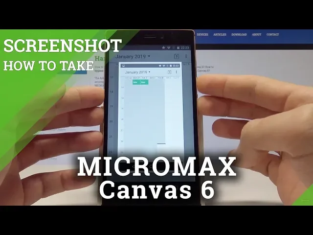 Video thumbnail for How to Take Screenshot on MICROMAX Canvas 6 - Capture Screen Methods