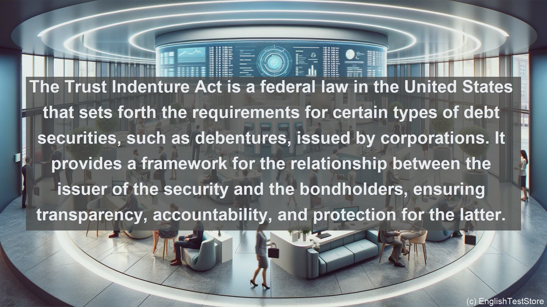 'Video thumbnail for Trust indenture act of in economics and finance'