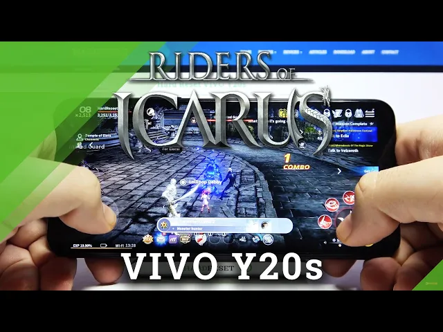 Video thumbnail for Gaming Quality Checkup on Vivo Y20s - Riders of Icarus Gameplay