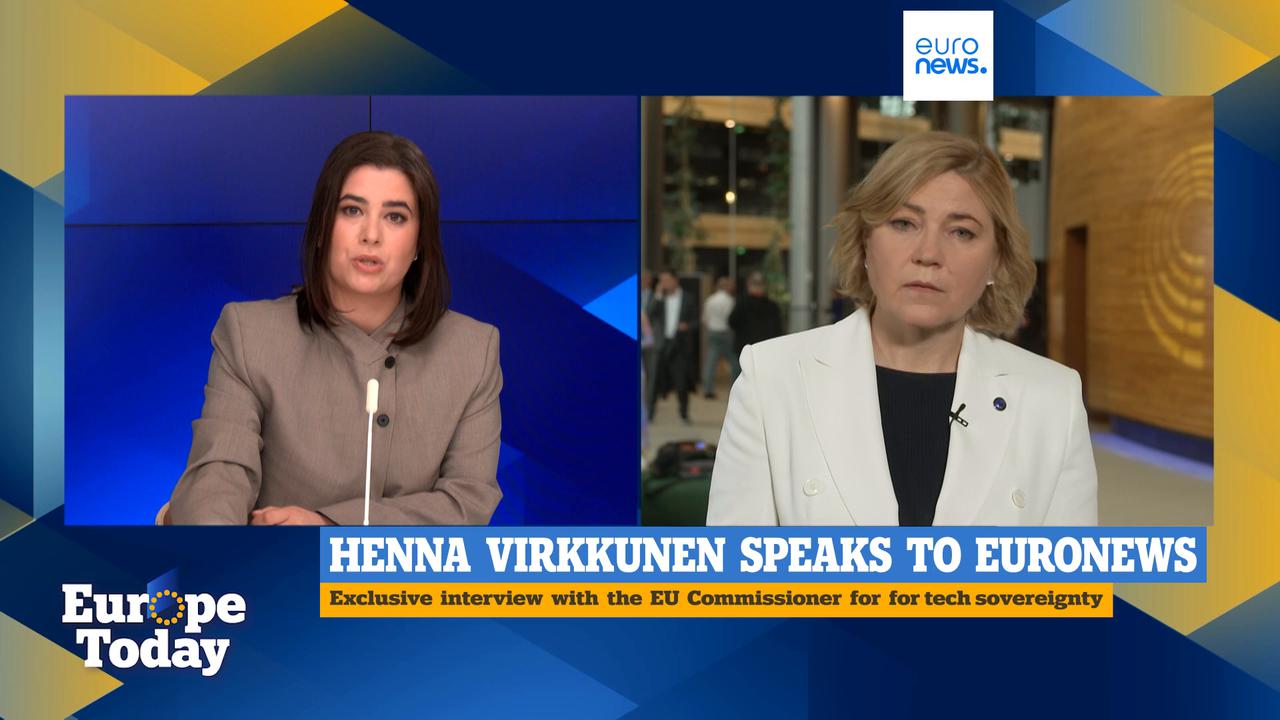 Video thumbnail for Technological sovereignty is not about isolation, EU digital chief says