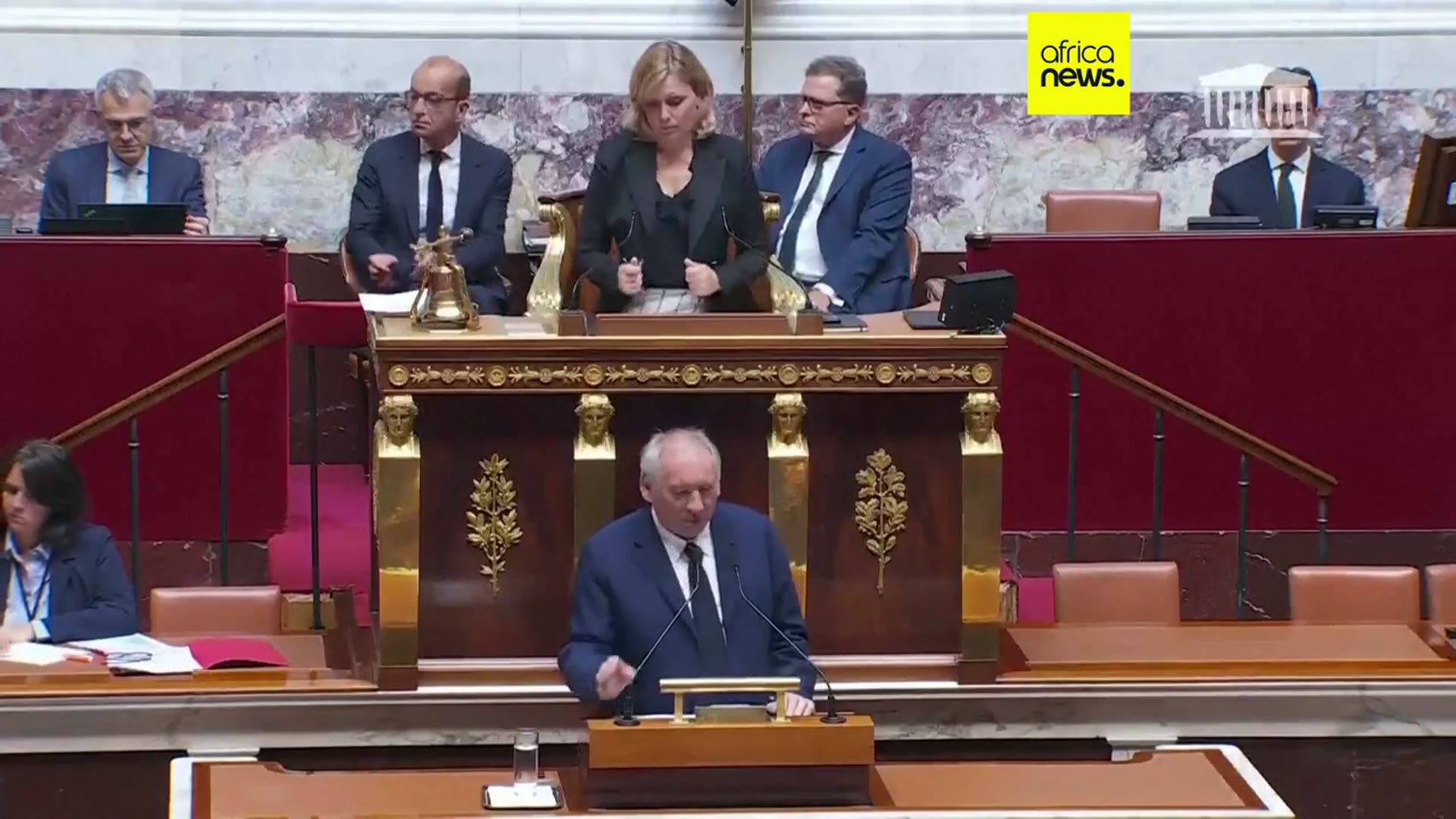 'Video thumbnail for French Prime Minister François Bayrou ousted in confidence vote'