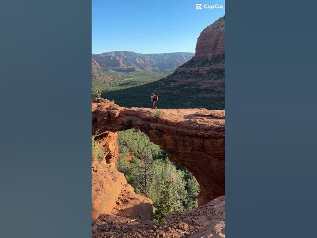 Video thumbnail for Finally made it to devils bridge with the kitties #tinypawsbigadventures #adventurecat #sedona