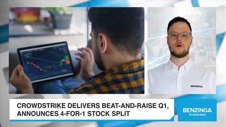 Video thumbnail for CrowdStrike Tops Q1 Estimates