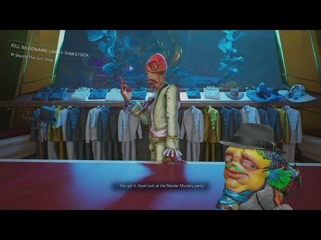 Video thumbnail for High On Life 2 - Kill Billionaire Larry Pinkstock: Pinkline Panacea: Search The Suit Shop Gameplay