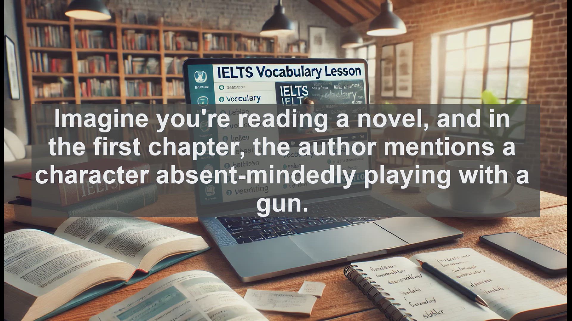 'Video thumbnail for 2000 Must Know IELTS 9.0 Vocabulary - Foreshadow: Meaning, Usage, and Common Mistakes'