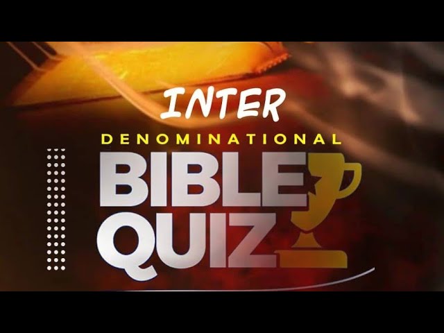 Video thumbnail for Sober's TV GH is lnter_denomination bible quiz @kac