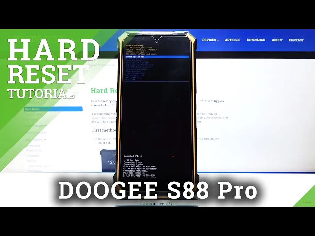 Video thumbnail for How to Remove Screen Lock on DOOGEE S88 Pro – Bypass Screen Lock