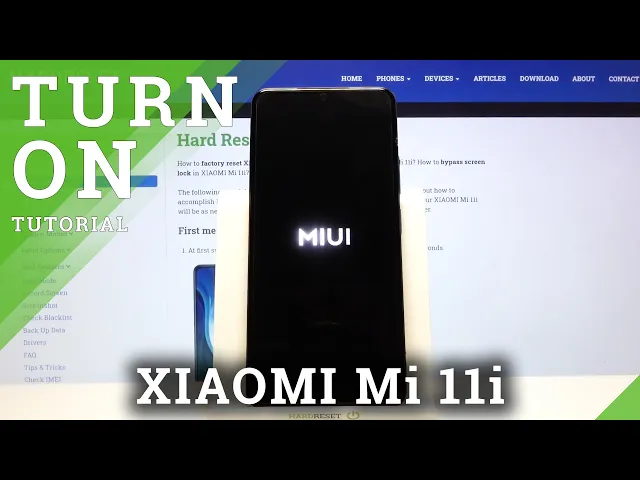 Video thumbnail for How to Switch On XIAOMI Mi 11i – Power On