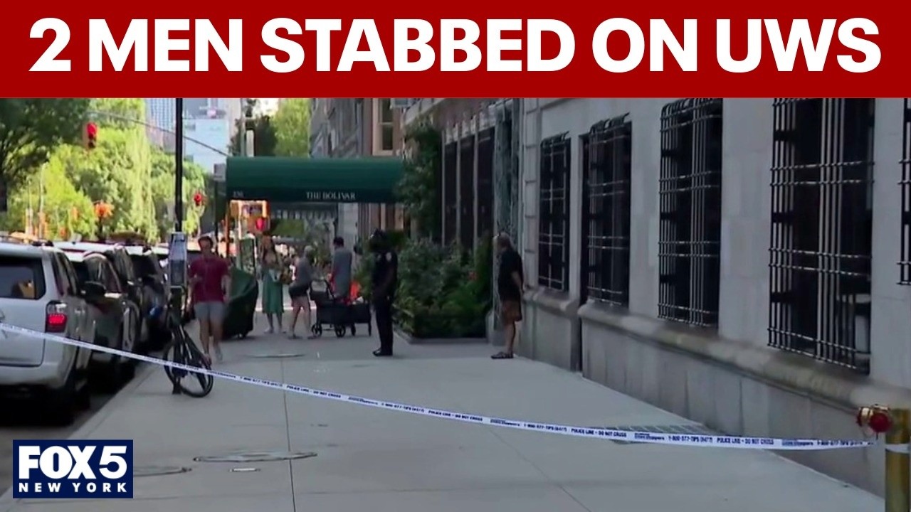 Video thumbnail for 2 men stabbed on Upper West Side