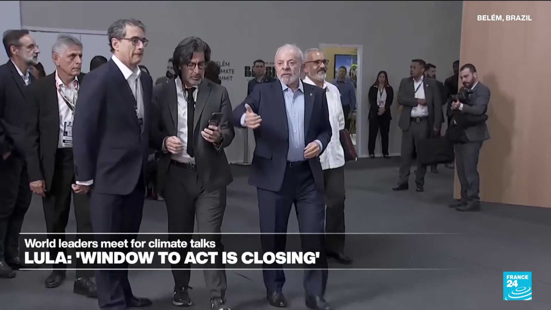 'Video thumbnail for Narrative that too much "is being made of climate change is increasingly gaining ground"'