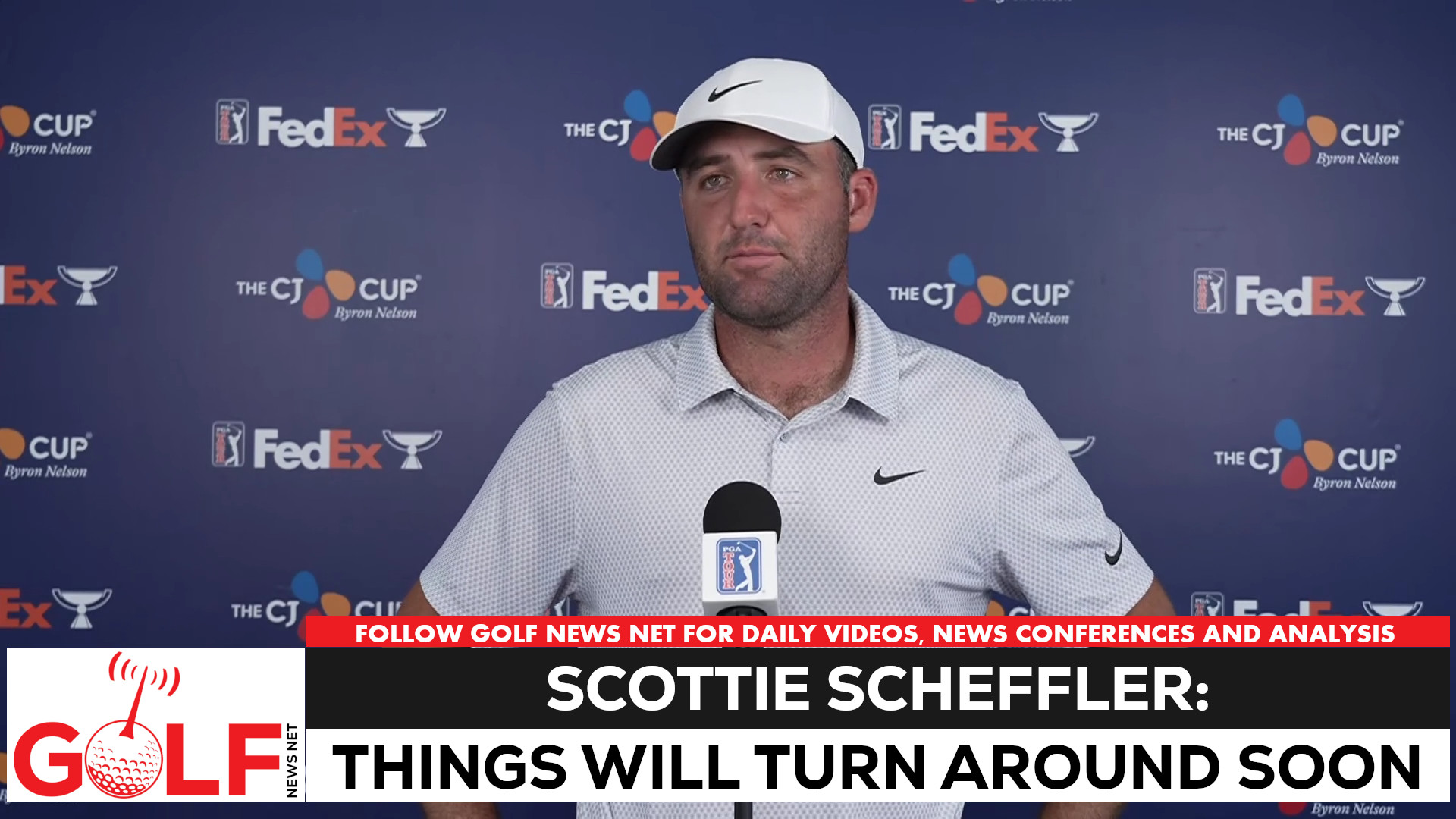 Video thumbnail for Scottie Scheffler explains why he's struggling to win on the PGA Tour