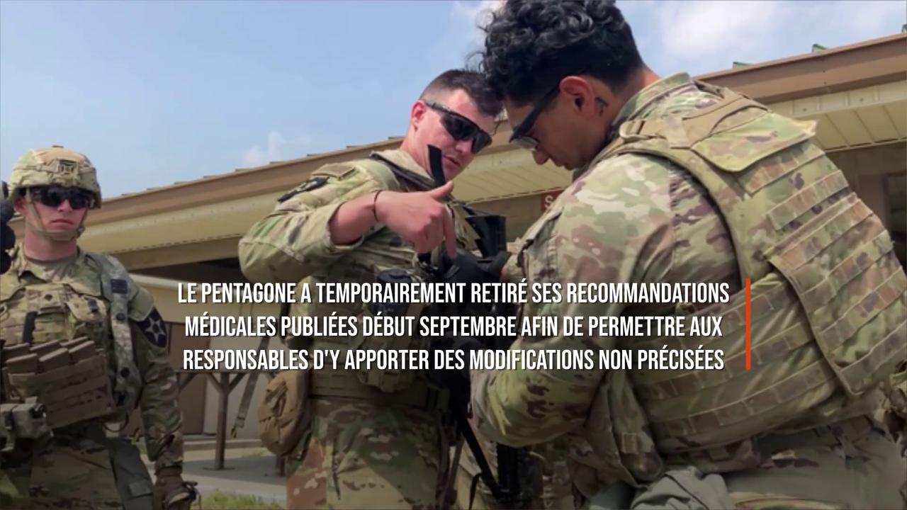 Video thumbnail for Le Pentagone relance les très controversés tests de testostérone pour les soldats américains.