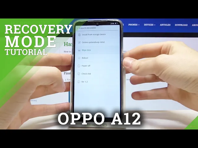Video thumbnail for How to Open Recovery Mode On OPPO A12 – Exit Recovery Menu