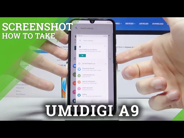 Video thumbnail for How to Take Screenshot in UMIDIGI A9 – Find Screenshot Options
