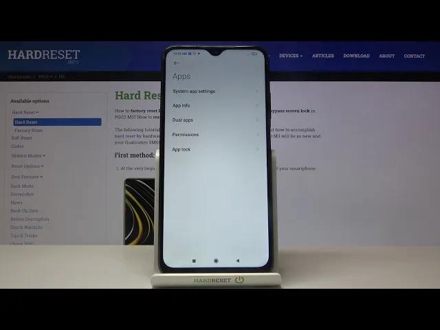 Video thumbnail for How to Reset App Preferences in POCO M3 – Default Apps Settings