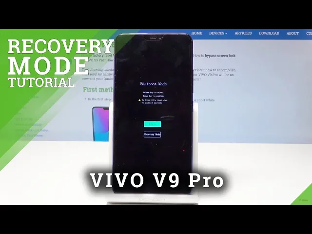 Video thumbnail for How to Enable Recovery Mode in VIVO V9 Pro - Open / Exit VIVO Recovery Menu