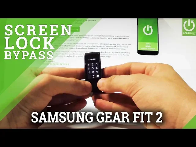 Video thumbnail for How to Hard Reset SAMSUNG Gear Fit 2 - Remove Password / Restore