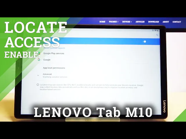 Video thumbnail for How to Disable Location Feature in Lenovo Tab M10 – Switch Off Location