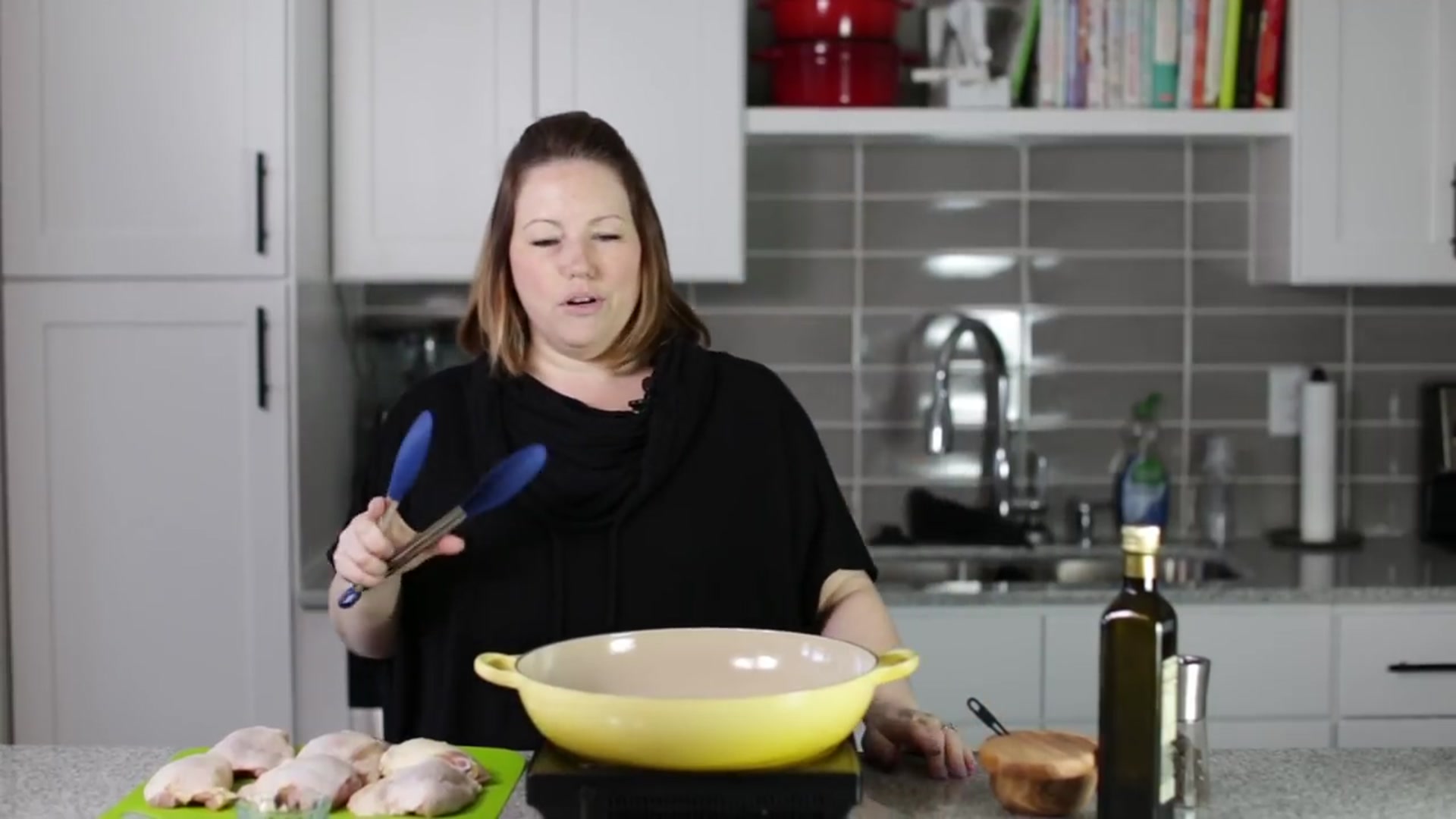 Video thumbnail for Keto Chicken Thighs   Creamy Lemon Sauce(720P HD)