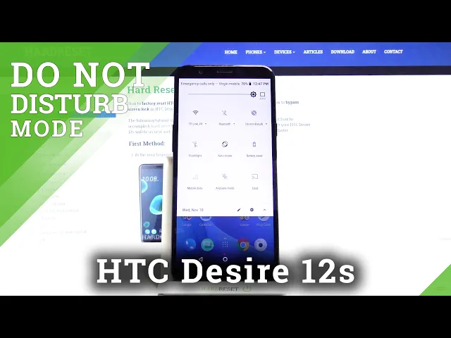 Video thumbnail for How to Enable Do Not Disturb Mode in HTC Desire 12s – Activate Do Not Disturb Mode